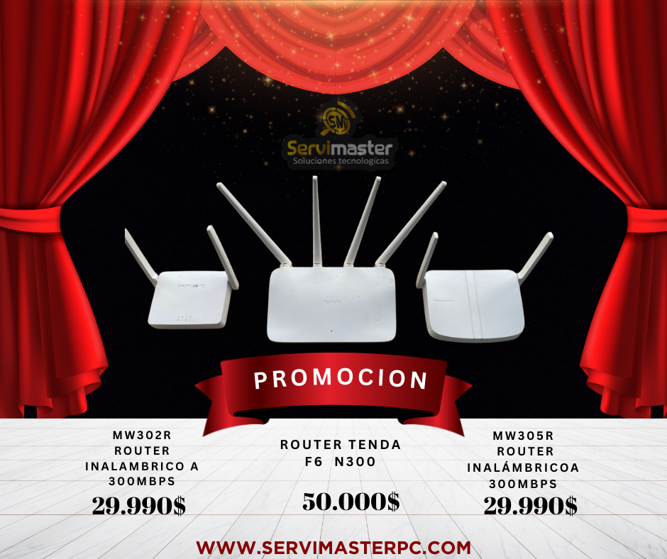 ROUTER INALAMBRICOS DE SEGUNDA EN BUEN ESTADO SUPER PROMO