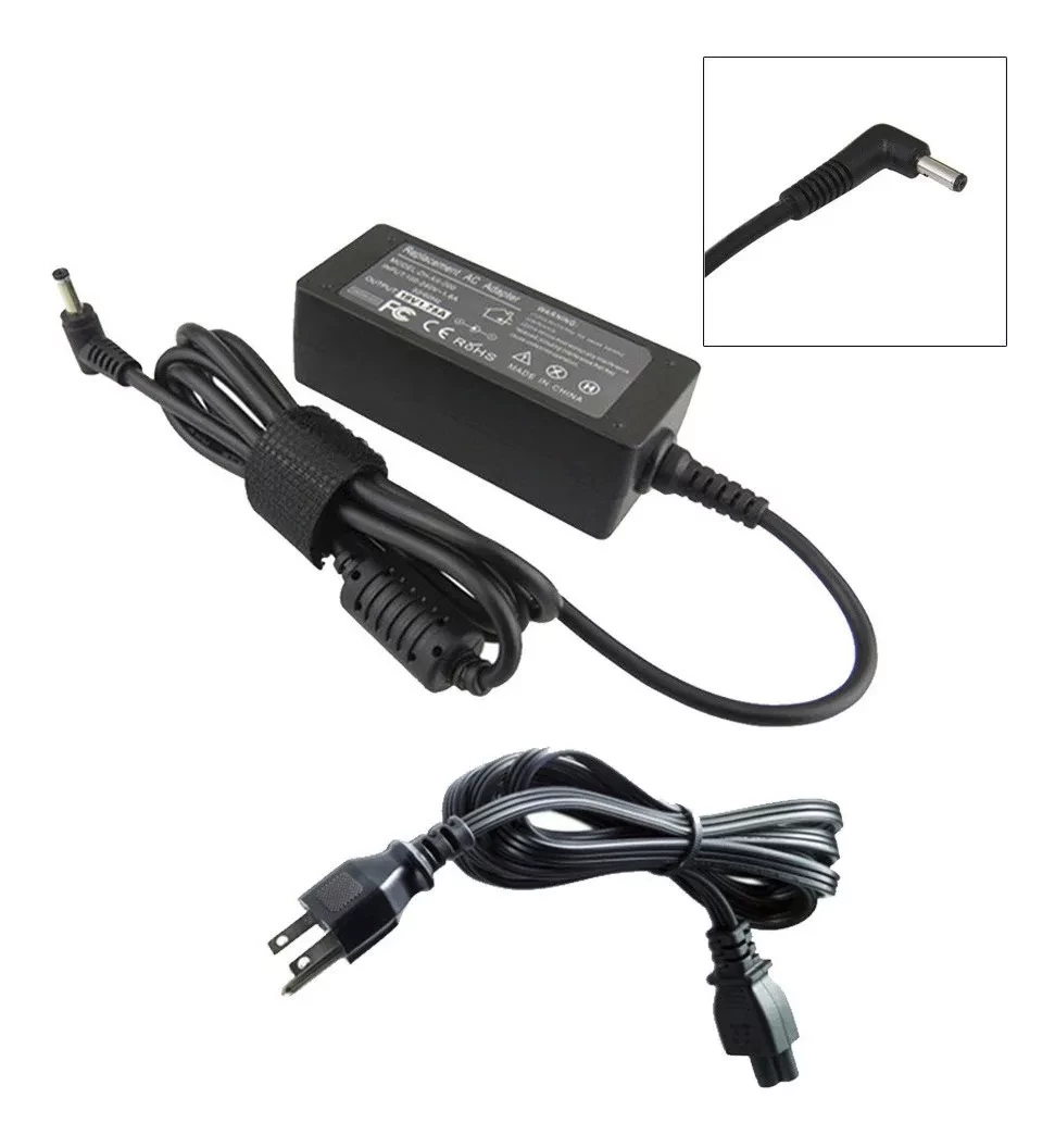 CARGADOR COMPATIBLE CON ASUS 19V  2.37A    DC PUNTA 4.0